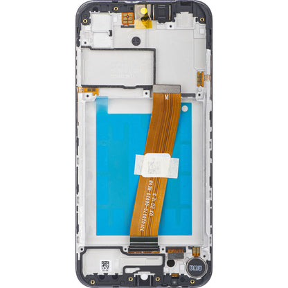Display cu Touchscreen Samsung Galaxy A01 A015, cu Rama, Versiune Non-Europa, Negru, Service Pack GH81-18597A