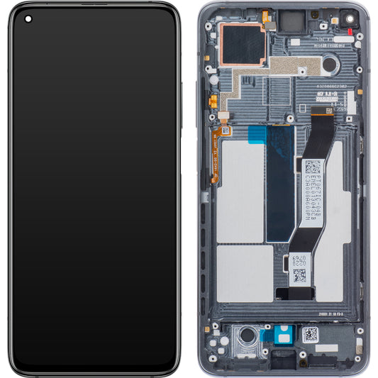 Display cu Touchscreen Xiaomi Redmi K30S / 10T 5G / 10T Pro 5G, cu Rama, Negru, Service Pack 5600030J3S00