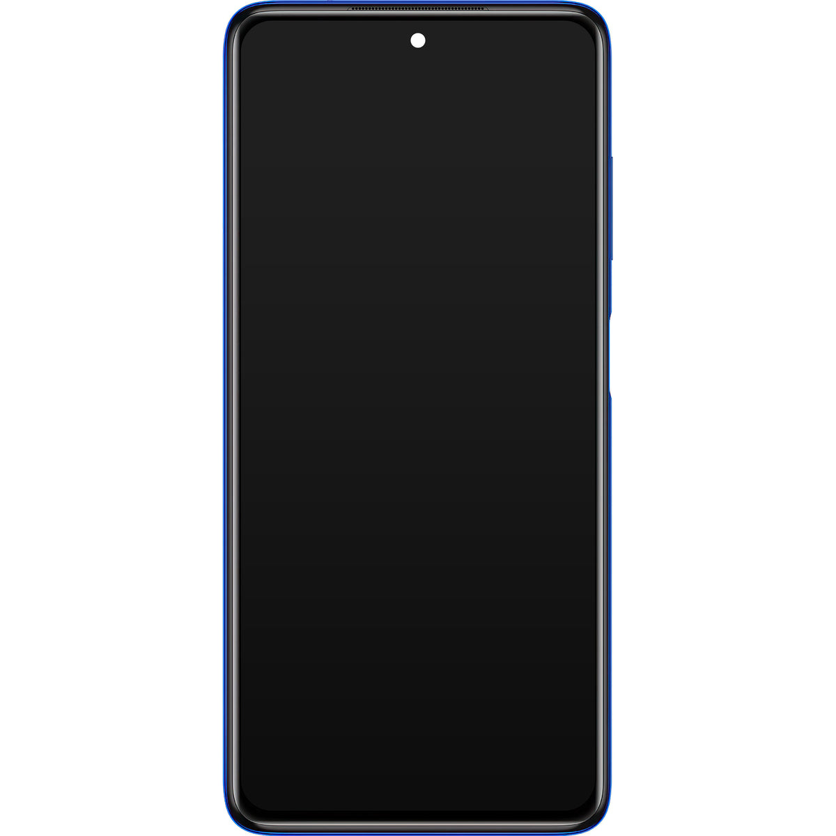 Display cu Touchscreen Xiaomi Poco X3 Pro, cu Rama, Albastru, Service Pack 560003J20S00