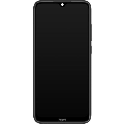 Display cu Touchscreen Xiaomi Redmi Note 8T, cu Rama, Negru, Service Pack 5600040C3X00