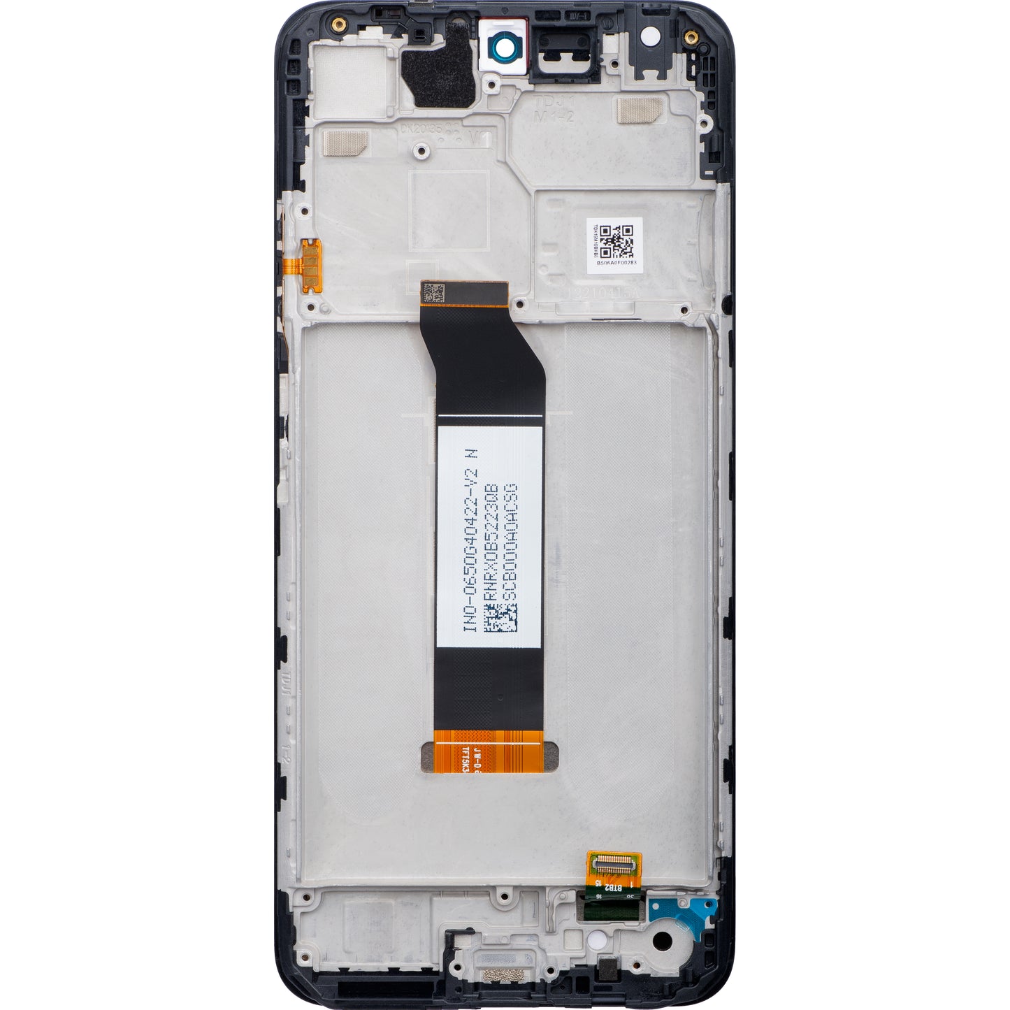 Display cu Touchscreen Xiaomi Redmi Note 10 5G, cu Rama, Gri, Service Pack 5600020K1900