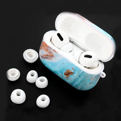 Dopuri Techsuit ET1 pentru Apple AirPods Pro Series, Set 3 bucati, Albe