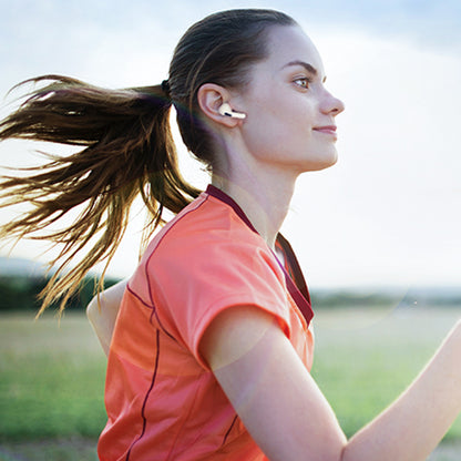 Dopuri Techsuit ET1 pentru Apple AirPods Pro Series, Set 3 bucati, Albe