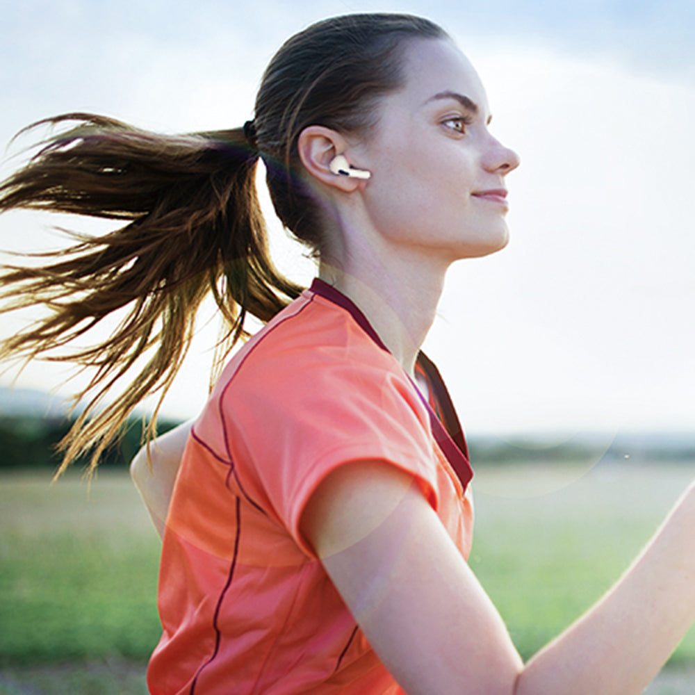 Dopuri Techsuit ET2 pentru Apple AirPods Pro 3, Marime XS / S / L, Albe