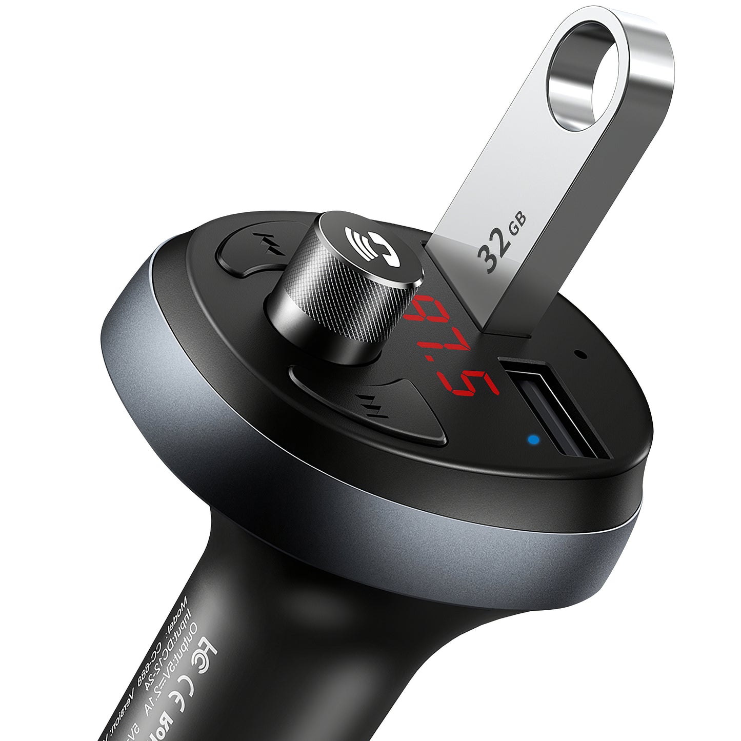 Modulator FM Bluetooth McDodo, 2 x USB-A