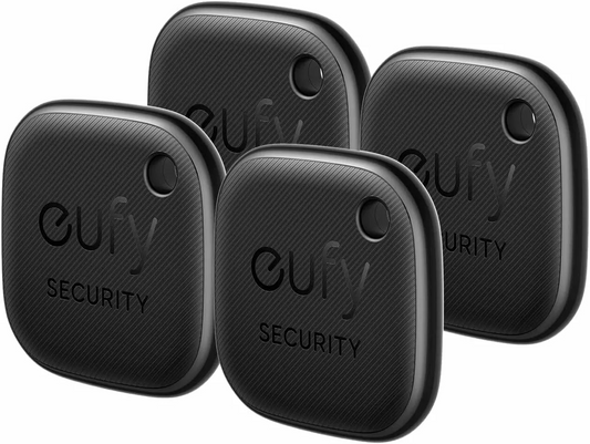Eufy Security SmartTrack Link pentru iOS Series, Set 4 bucati, Negru E87B0012