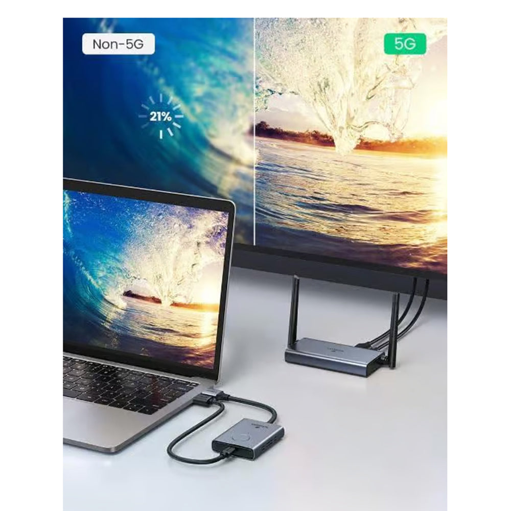 Extender Wireless HDMI UGREEN CM506, 1080P, Gri