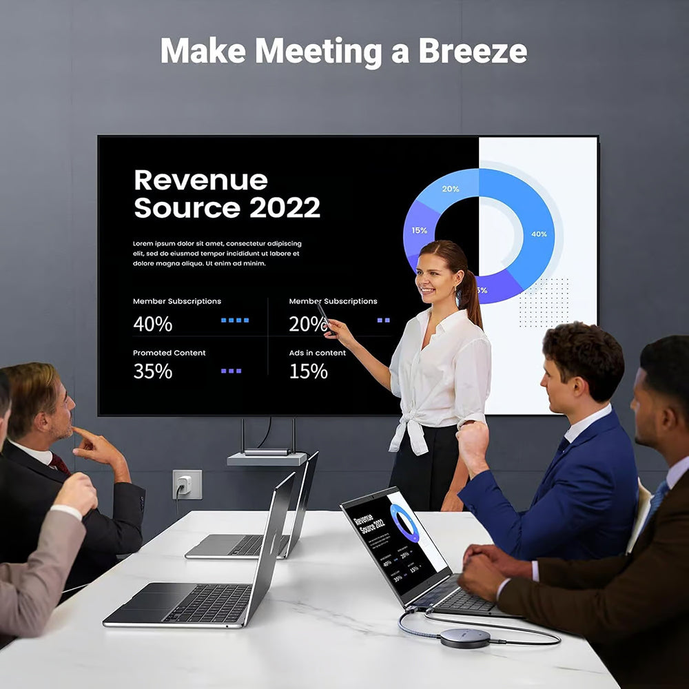 Extender Wireless HDMI UGREEN CM586, 4K, Negru