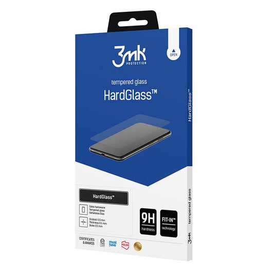 Folie de protectie Ecran 3MK HardGlass pentru Samsung Galaxy A57 5G, Sticla Securizata, Full Glue