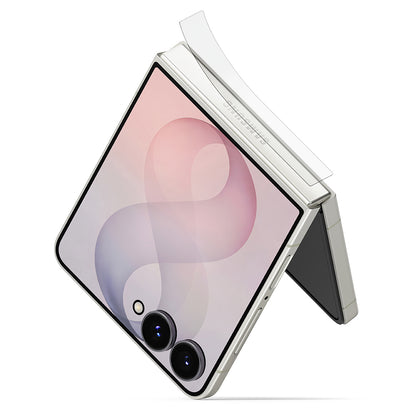 Folie de protectie Balama Ringke Dual Easy pentru Samsung Galaxy Z Flip8 F776, Plastic, Set 2 bucati