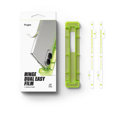 Folie de protectie Balama Ringke Dual Easy pentru Samsung Galaxy Z Fold8 F971, Plastic, Set 2 bucati