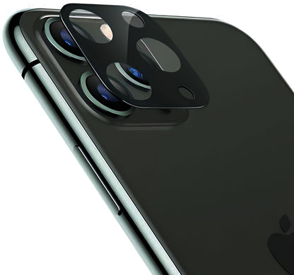 Folie de protectie Camera Spate XO Design 3D pentru Apple iPhone 12 Pro Max, Sticla Securizata, Neagra