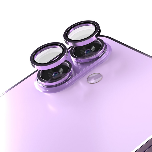 Folie de protectie Camera Spate Etteri pentru Apple iPhone 17, Sticla Securizata, Mov