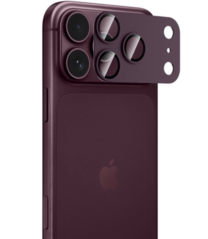 Folie de protectie Camera Spate Tech-Protect CamFull Fit+ pentru Apple iPhone 18 Pro, Sticla Securizata, Visinie