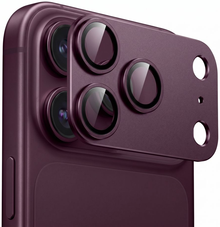 Folie de protectie Camera Spate Tech-Protect CamFull Fit+ pentru Apple iPhone 18 Pro Max, Sticla Securizata, Visinie