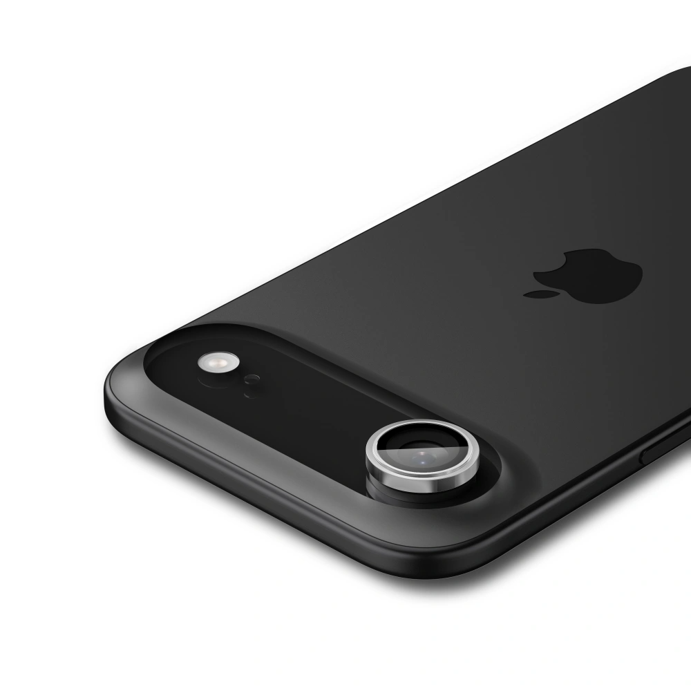 Folie de protectie Camera Spate Spigen GlastR EZ FIT Optik Pro pentru Apple iPhone 17 Air, Sticla Securizata, Argintie  AGL10132