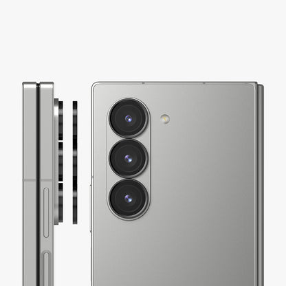 Folie de protectie Camera Spate Ringke pentru Samsung Galaxy Z Fold6 F956, Sticla Securizata, Set 2 bucati, Neagra