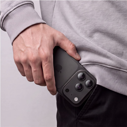 Folie de protectie Camera Spate Tech-Protect CamFull Fit+ pentru Apple iPhone 18 Pro Max, Sticla Securizata, Neagra