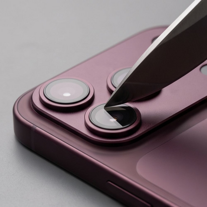 Folie de protectie Camera Spate Tech-Protect CamFull Fit+ pentru Apple iPhone 18 Pro, Sticla Securizata, Visinie