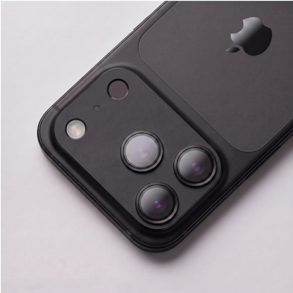Folie de protectie Camera Spate Tech-Protect CamFull Fit+ pentru Apple iPhone 18 Pro, Sticla Securizata, Neagra