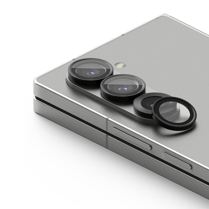 Folie de protectie Camera Spate Ringke pentru Samsung Galaxy Z Fold6 F956, Sticla Securizata, Set 2 bucati, Neagra