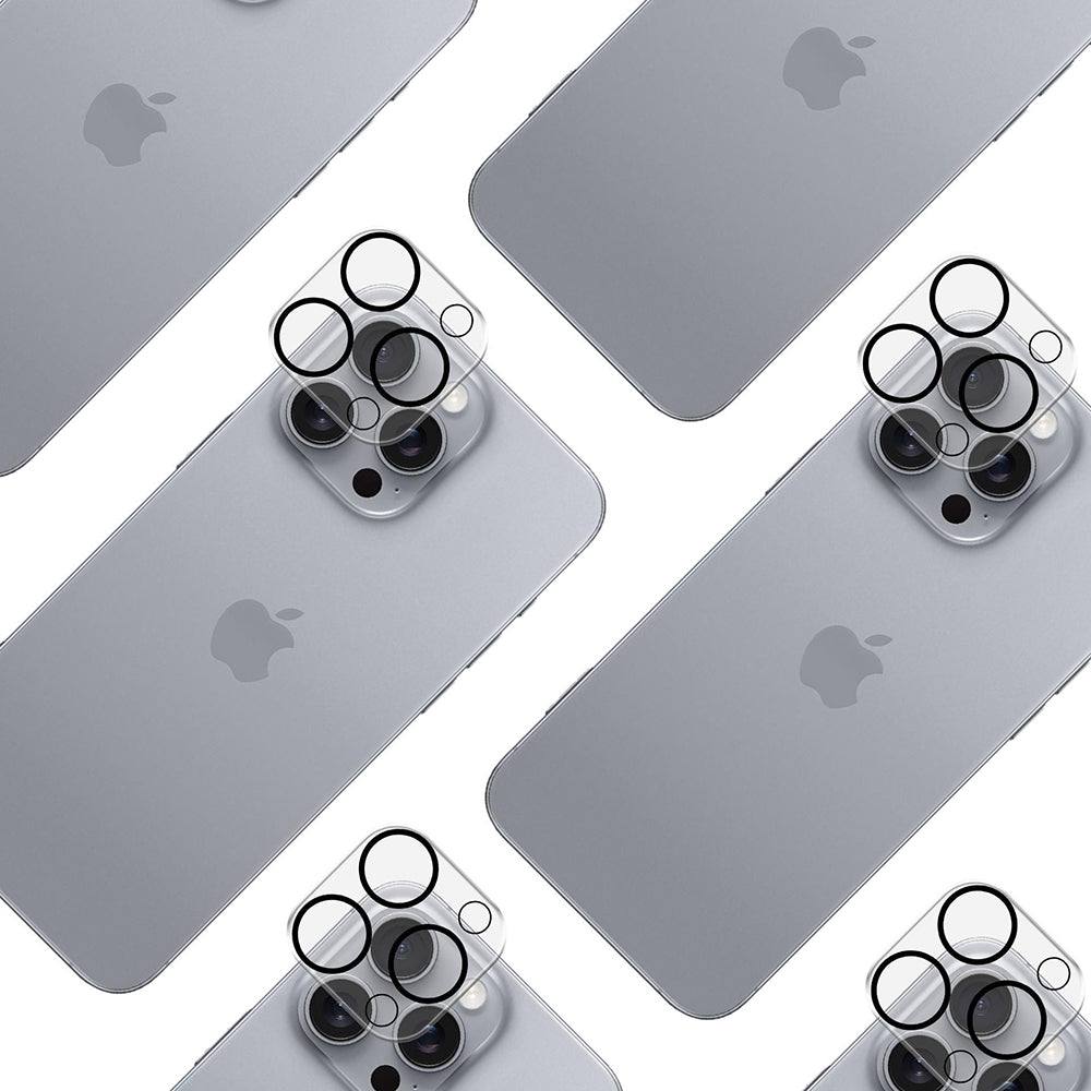 Folie de protectie Camera Spate 3MK Pro Full Cover pentru Apple iPhone 17 Pro, Sticla Securizata, Neagra