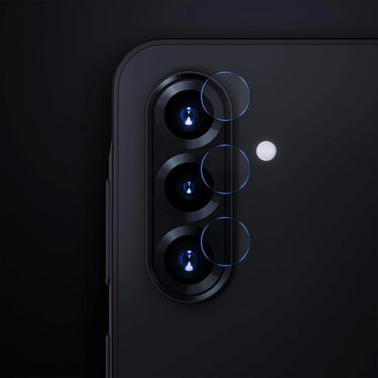 Folie de protectie Camera Spate 3MK Protection pentru Google Pixel 9a, Sticla Flexibila, Set 4 bucati, Transparenta