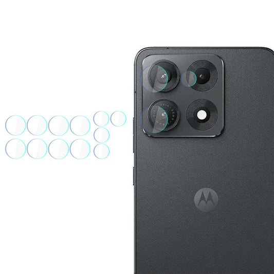 Folie de protectie Camera Spate 3MK Protection pentru Motorola Edge 70 Max, Sticla Securizata, Set 4 bucati, Transparenta