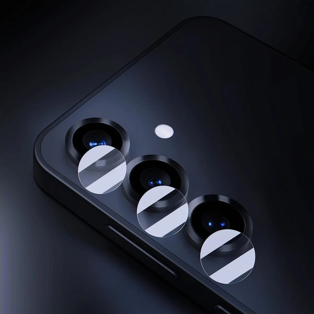 Folie de protectie Camera Spate 3MK Protection pentru Motorola Moto G06, Sticla Securizata, Set 4 bucati, Transparenta