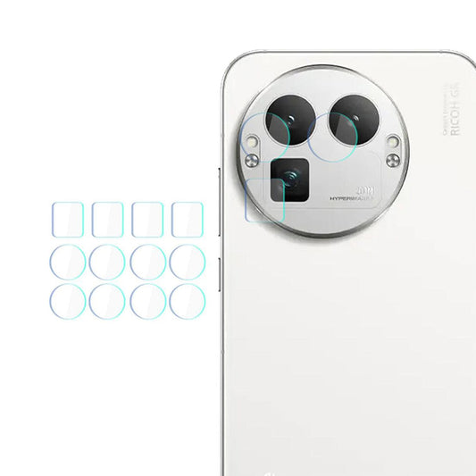 Folie de protectie Camera Spate 3MK Protection pentru Realme GT 8 Pro, Sticla Securizata, Set 4 bucati, Transparenta