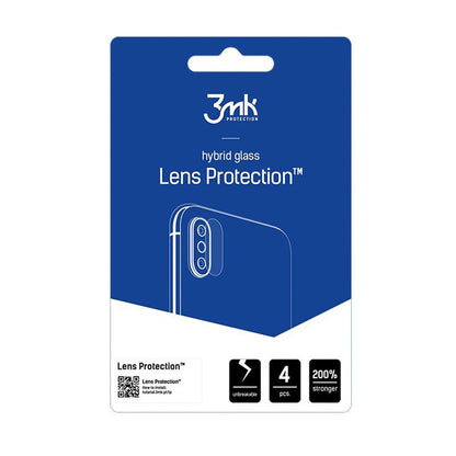 Folie de protectie Camera Spate 3MK Protection pentru Realme GT 8 Pro, Sticla Securizata, Set 4 bucati, Transparenta