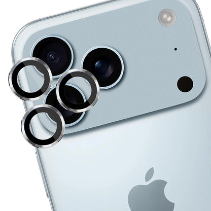 Folie de protectie Camera Spate 3MK Protection Pro pentru Apple iPhone 17 Pro Max / 17 Pro, Sticla Securizata, Argintie