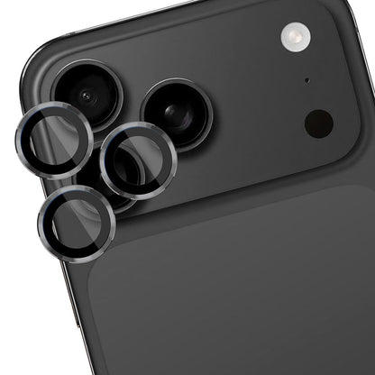 Folie de protectie Camera Spate 3MK Protection Pro pentru Apple iPhone 17 Pro Max / 17 Pro, Sticla Securizata, Bej