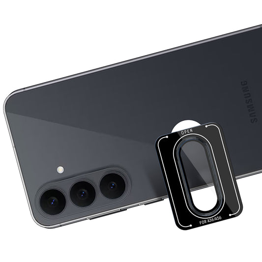 Folie de protectie Camera Spate 3MK Protection Pro pentru Samsung Galaxy S26 FE S741, Sticla Securizata, Neagra