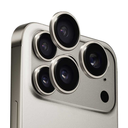 Folie de protectie Camera Spate Anank AR pentru Apple iPhone 17 Pro Max / 17 Pro, Sticla Securizata, Gri
