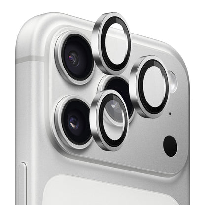 Folie de protectie Camera Spate Blueo 99 Anti-Refective HD pentru Apple iPhone 18 Pro / 18 Pro Max, Sticla Securizata, Argintie