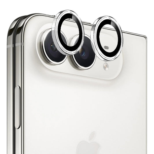 Folie de protectie Camera Spate Blueo Metal Frame pentru Apple iPhone Duo, Sticla Securizata, Transparenta