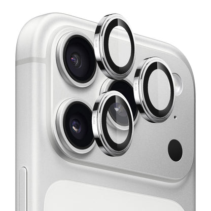Folie de protectie Camera Spate Blueo Sapphire Crystal pentru Apple iPhone 18 Pro / 18 Pro Max, Sticla Securizata, Argintie
