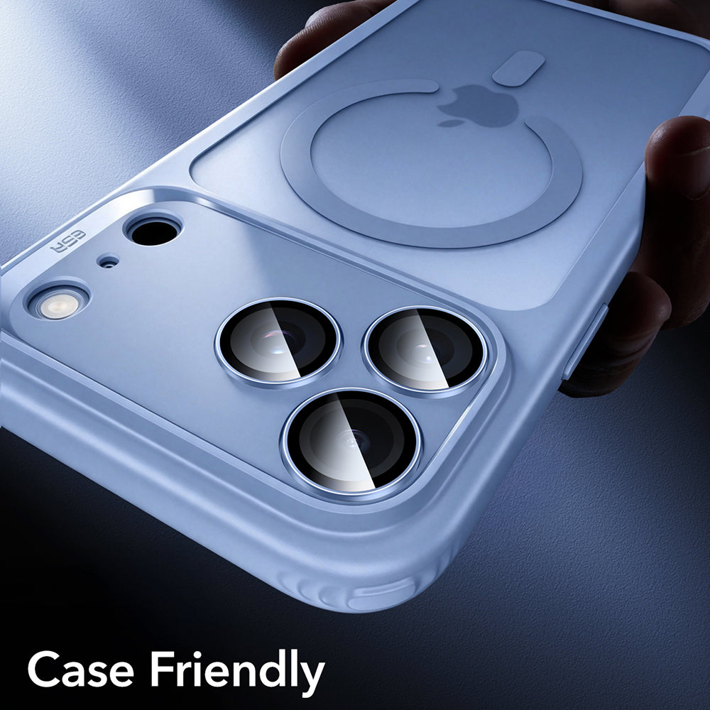 Folie de protectie Camera Spate ESR Armorite pentru Apple iPhone 18 Pro / 18 Pro max, Sticla Securizata, Albastra