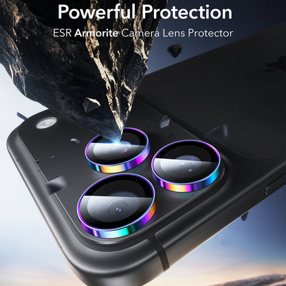 Folie de protectie Camera Spate ESR Armorite pentru Apple iPhone 18 Pro / 18 Pro max, Sticla Securizata, Multicolor