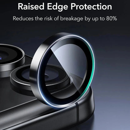 Folie de protectie Camera Spate ESR Armorite pentru Apple iPhone 18 Pro / 18 Pro max, Sticla Securizata, Neagra
