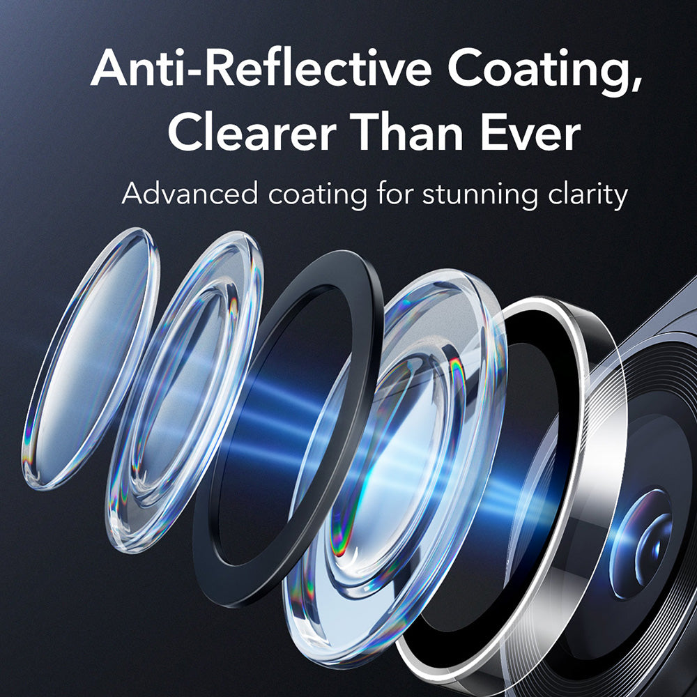 Folie de protectie Camera Spate ESR Armorite pentru Samsung Galaxy S26 Ultra, Sticla Securizata, Transparenta