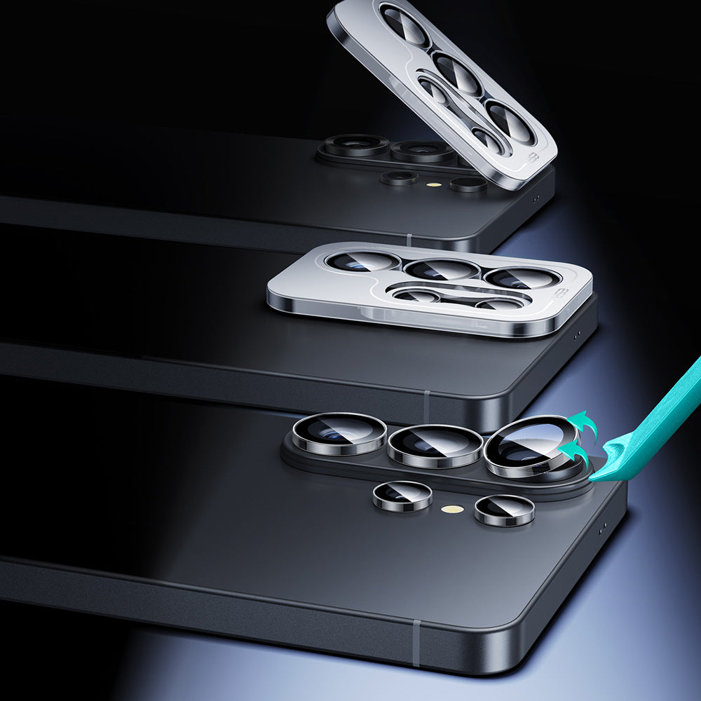 Folie de protectie Camera Spate ESR Armorite pentru Samsung Galaxy S26 Ultra, Sticla Securizata, Transparenta