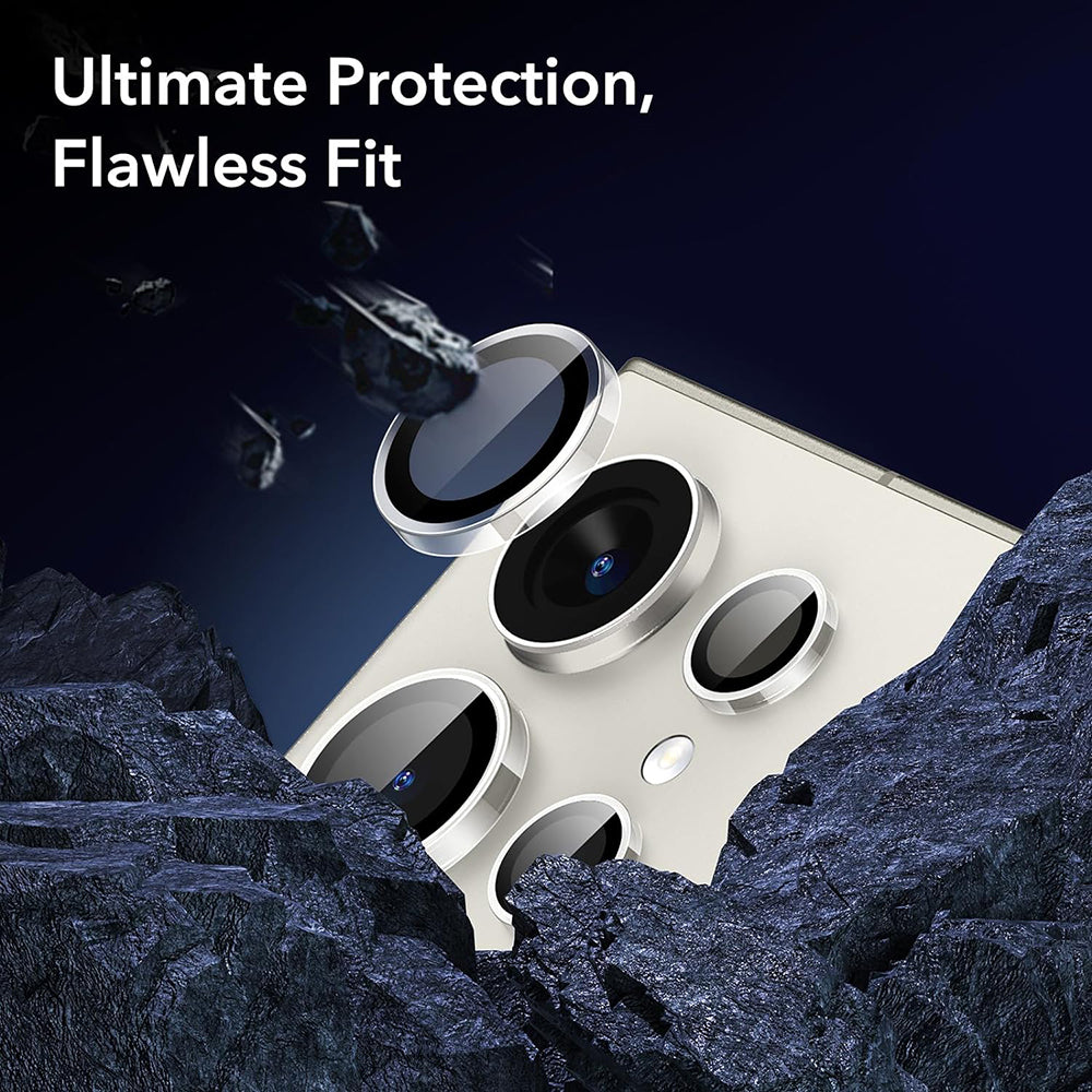 Folie de protectie Camera Spate ESR pentru Samsung Galaxy S24 Ultra S928, Sticla Securizata, Set 2 bucati, Transparenta