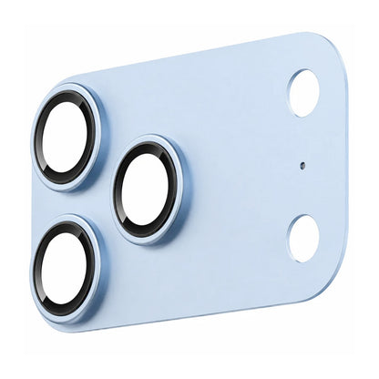 Folie de protectie Camera Spate Lito Crown Halo AR + AF pentru Apple iPhone 18 Pro, Sticla Securizata, Bleu