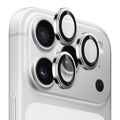 Folie de protectie Camera Spate Lito S+ pentru Apple iPhone 18 Pro / 18 Pro Max, Sticla Securizata, Argintie