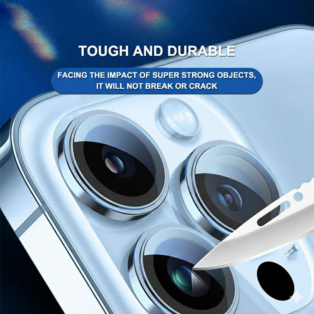 Folie de protectie Camera Spate Lito S+ pentru Apple iPhone 18 Pro / 18 Pro Max, Sticla Securizata, Visinie