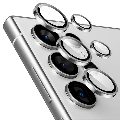 Folie de protectie Camera Spate Lito S+ pentru Samsung Galaxy S26 Ultra, Sticla Securizata, Argintie