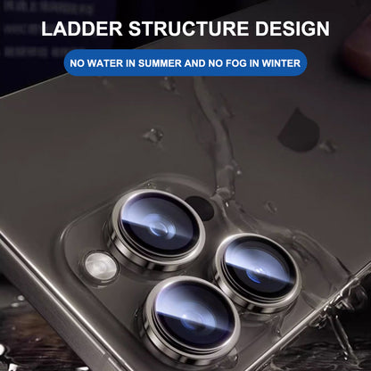 Folie de protectie Camera Spate Lito Titanium AR pentru Apple iPhone 18 Pro / 18 Pro Max, Sticla Securizata, Argintie