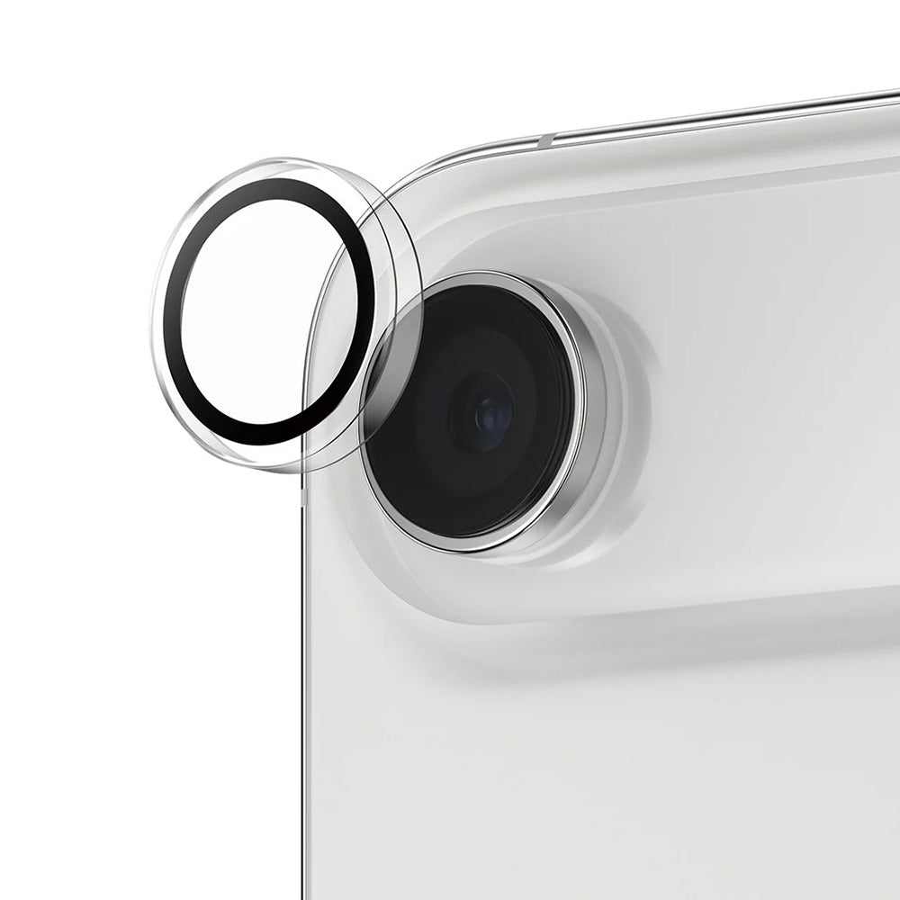 Folie de protectie Camera Spate PanzerGlass Hoops pentru Apple iPhone 17 Air, Sticla Securizata, Transparenta